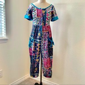 Vintage Kidcore jumpsuit! Super fun & unique! EUC quirky dopamine eclectic